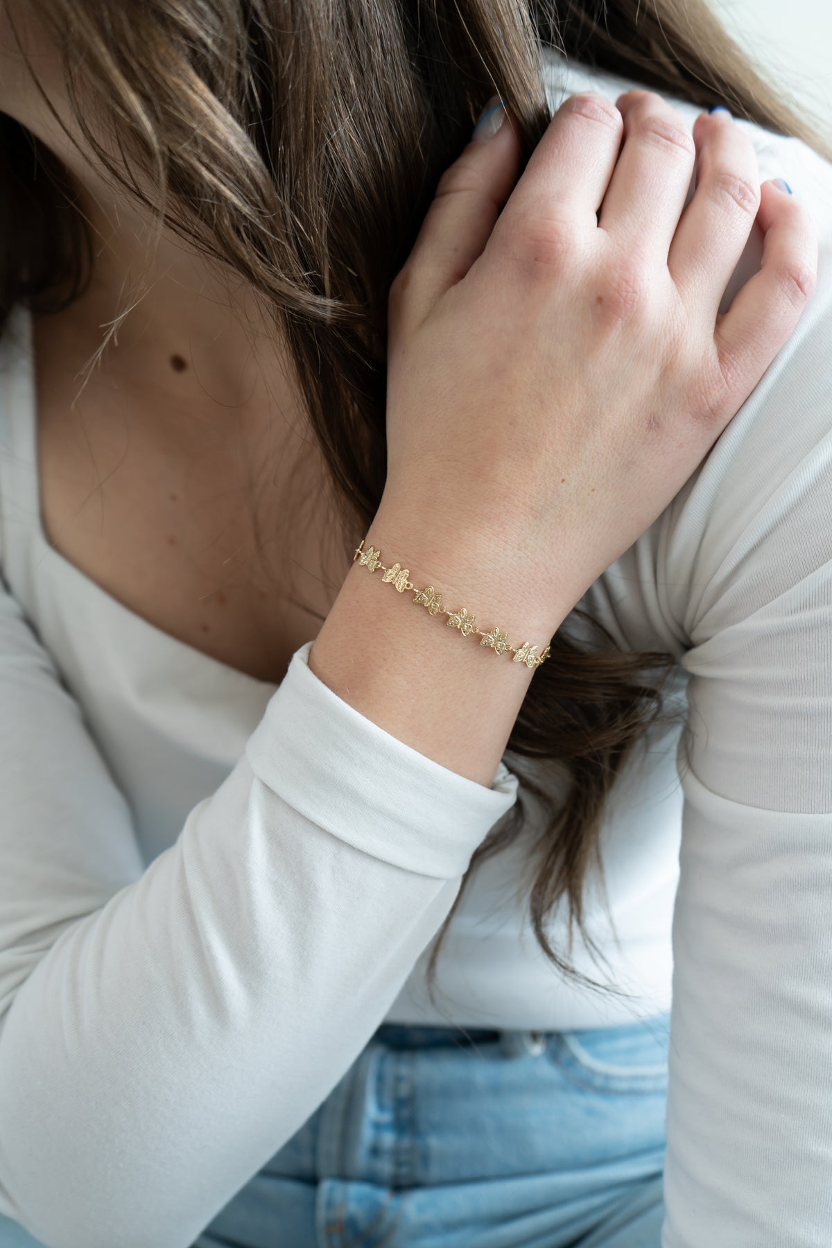 Butterfly Chain Bracelet