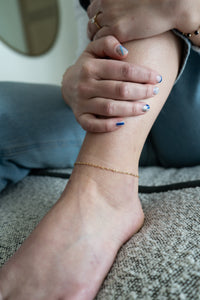 Oval Chain Anklet