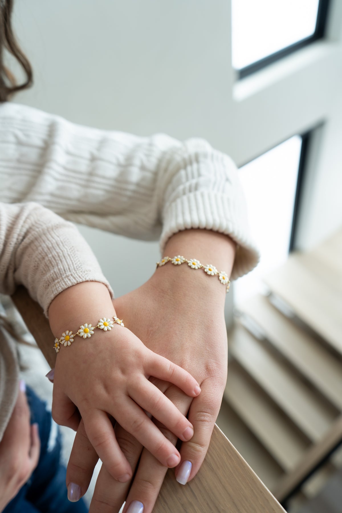 Big Daisy Chain Bracelet