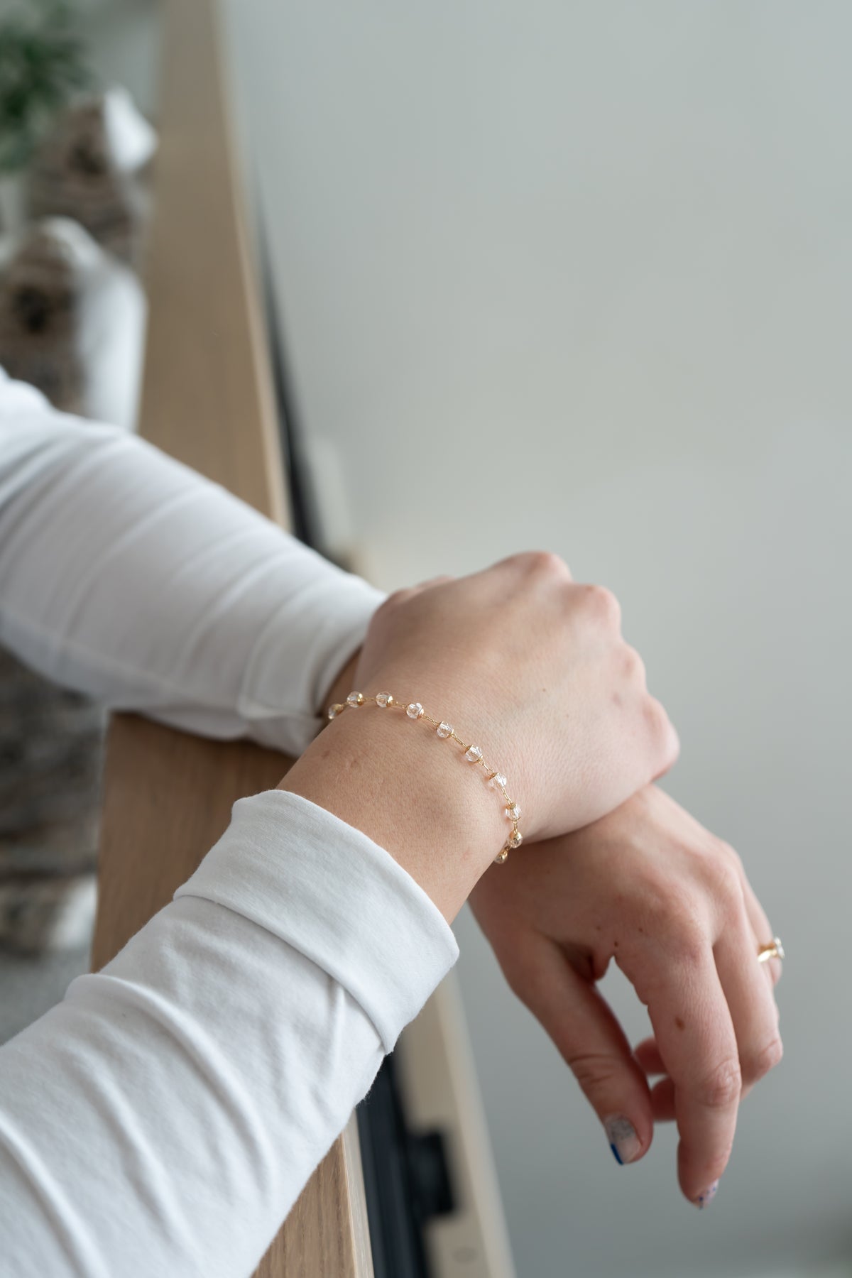 White Diamond Bracelet