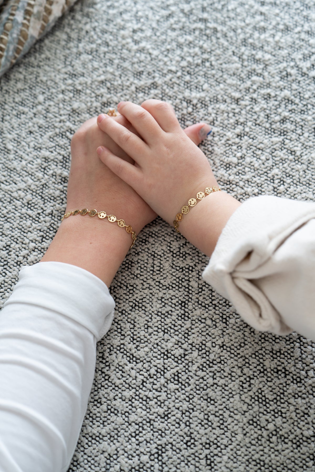 Smiley Face Chain Bracelet