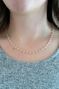 Pink Diamond Necklace