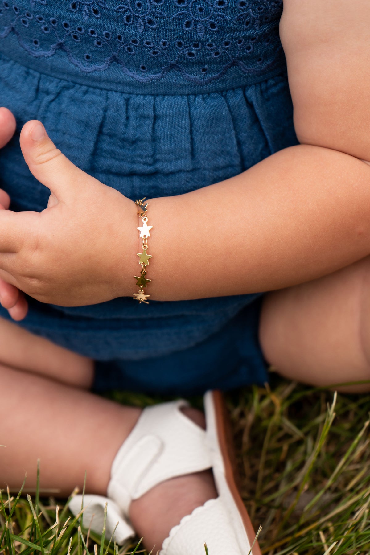 Solid Star Chain Bracelet