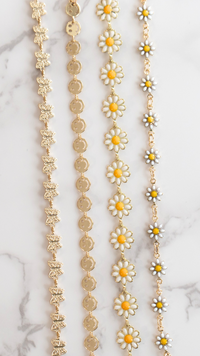 Big Daisy Chain Anklet